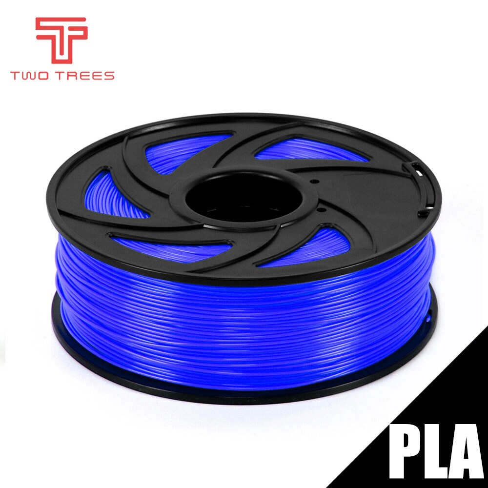 Overseas Warehouse 3D Printer Filament 1.75MM ABS PLA Filament 3D Printer 1KG Roll for Ender 3 CR10 Bluer Plus Extruder: PLA-1KG-blue