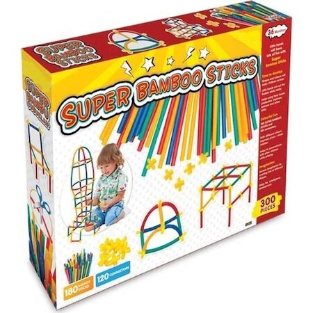 Super Bamboo Chopsticks 300 Track Toy Bamboo Stick Educational Game