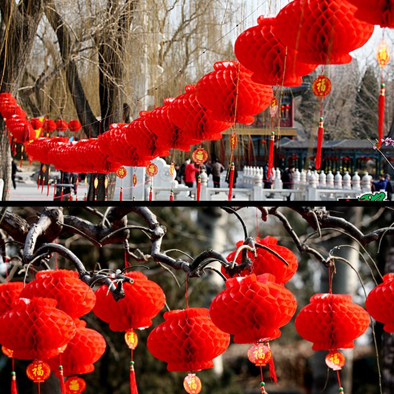 Chinese Year Decorations Red Lantern Traditional Decorations For Chinese Year The Spring Festival Decor