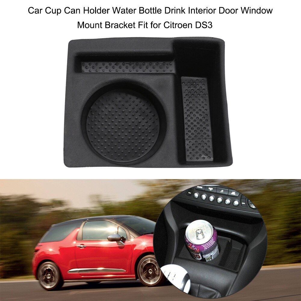 Porte-gobelet en plastique pour citroën DS3, support de voiture, Portable, 9425E4, bouteille d&#39;eau, boisson, porte intérieure, fenêtre