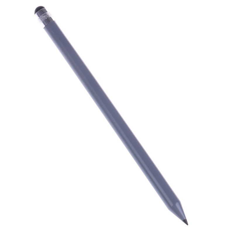1pc 2 in 1 multifunktion fin punkt rund tunn spets pekskärmspenna kapacitiv stylus penna för smart telefon surfplatta för ipad
