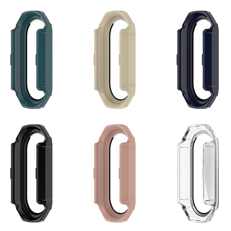 Protective PC Case Glass For Xiaomi Mi Band 9 Smartwatch Screen Protector Frame Bumper for Xiaomi Mi Band 8 7 6 Mi Band9 Cover