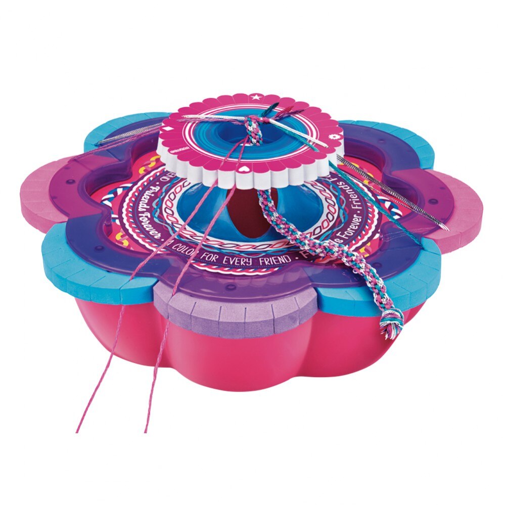 Estudio de pulseras 5 en 1 shimmer'n sparkle Manualidades de pulseras, Pulseras de hilo, Pulseras de la suerte, Niñas 8 años