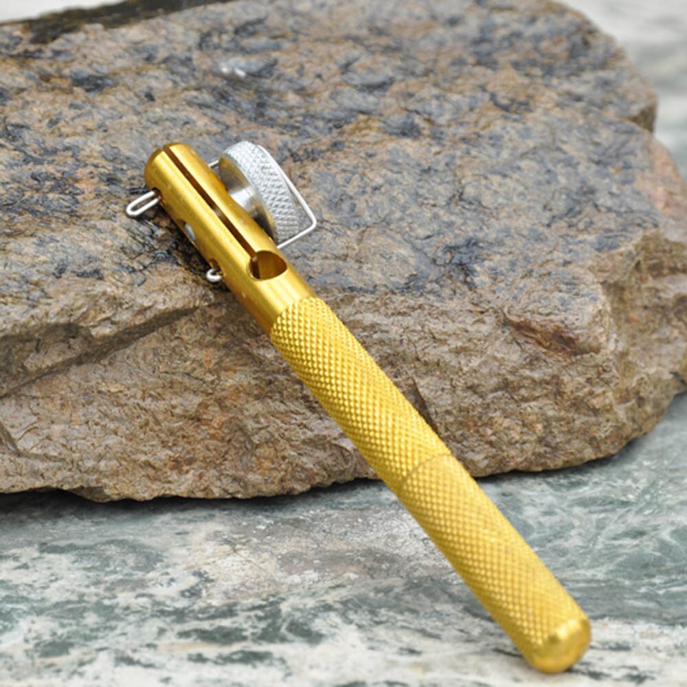 Aluminium Vislijn Knoop Koppelverkoop Tool Gebonden Haak Handleiding Dual Naald Draad Tweekoppige Naald Knopen Tier haak Tie Apparaat