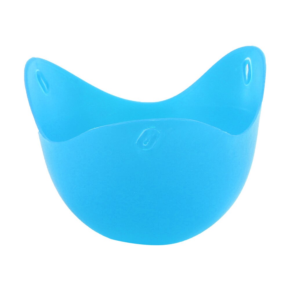 1Pc Silicone Egg Poacher Poaching Pods Pan Mould Kitchen Cooking Tool Accessory: Blue