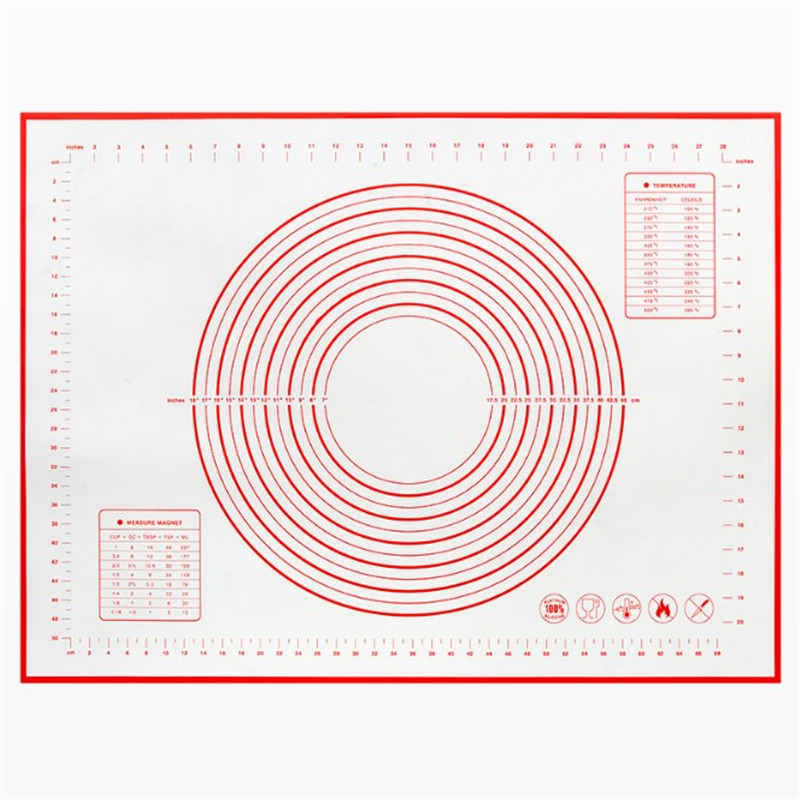 1Pc Non-stick Bakken Mat Piramide Bakvormen Glasvezel Silicone Mold Anti-aanbak Bakplaat Voor Gebak 40x60cm: 30 x 40cm