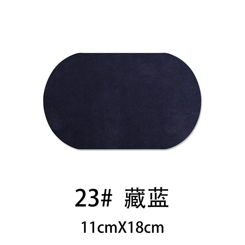Parches de imitación para ropa de piel de cerdo para Pegatinas de rayas, pantalones de piel para planchar, apliques para rodilla, insignias para codos de suéter para mochila: 23