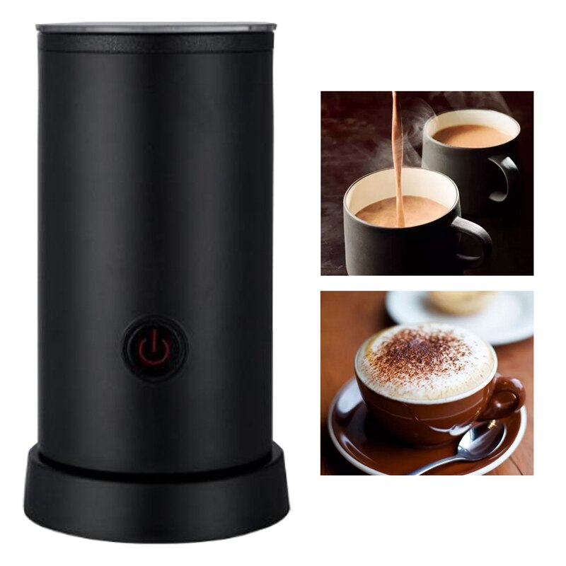 Milk Frother, Automatic Milk Frother , Large Capacity Automatic Foam Maker for & Cold Milk Foam, Stainless Steel Coffee Frot