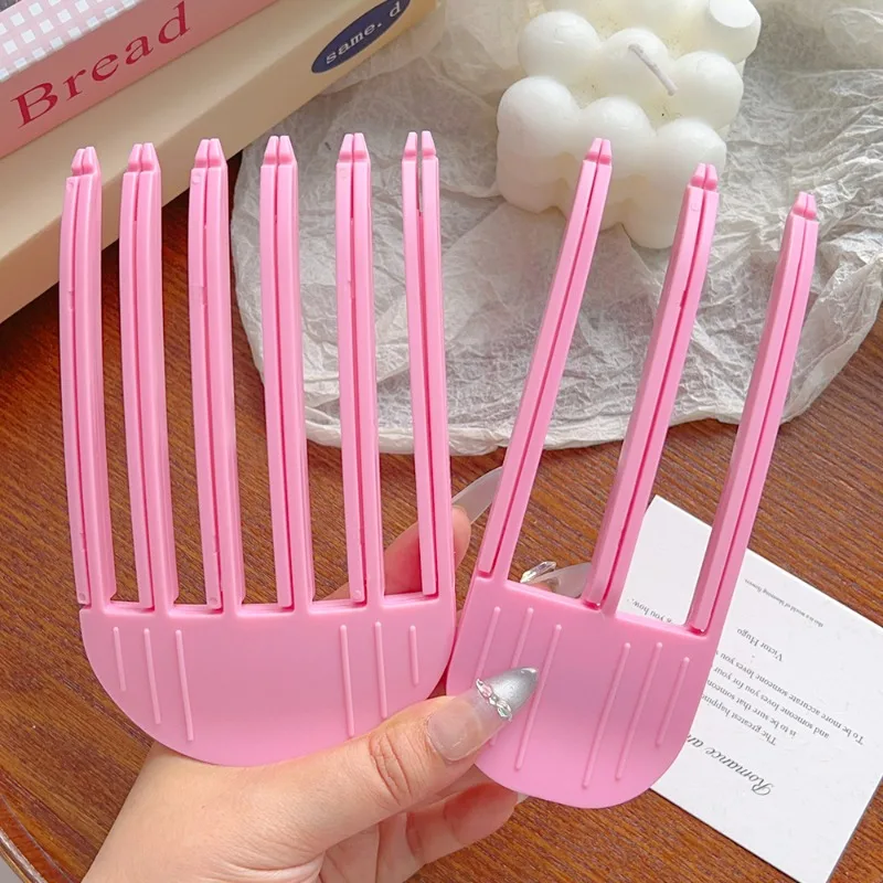 Pluizige haarspeld krullen pony clips haarwortels volumegevende haarclips dames krullen vaste vorm clip volume haarroller