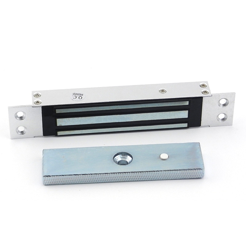 Flush Mount 180Kg 12V Built-In Concealed Electric Magnetic Electromagnetic Lock for Door Gate Access