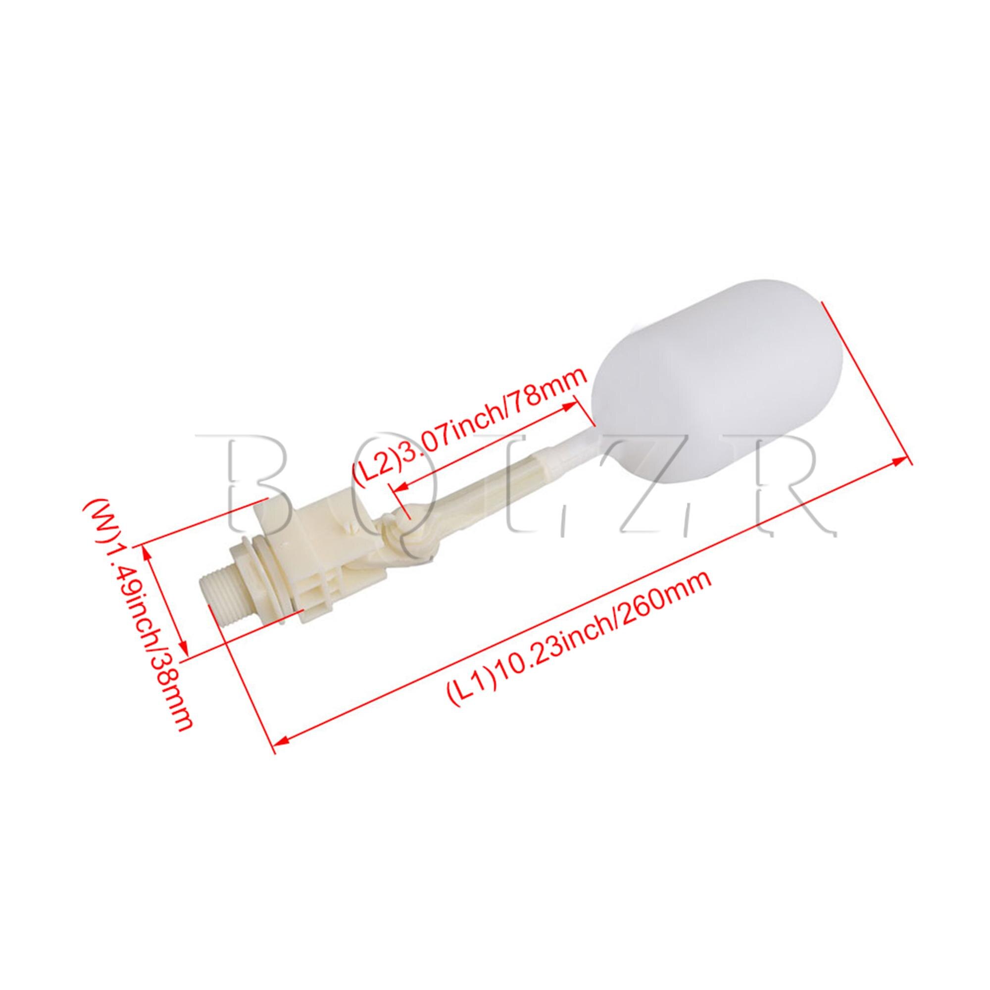 BQLZR Adjustable Mini Float Valve 1/2 Water Level Control For Livestock Automatic Fill