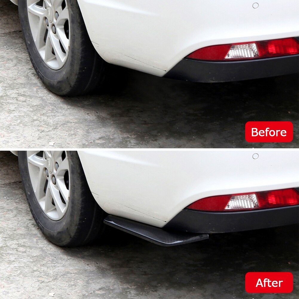 Car Rear Bumper Lip Diffuser Splitter for BMW 330e M235i Compact 520d 518d 428i 530d 130i E60 E36 F30 F30 335is Peugeot 207
