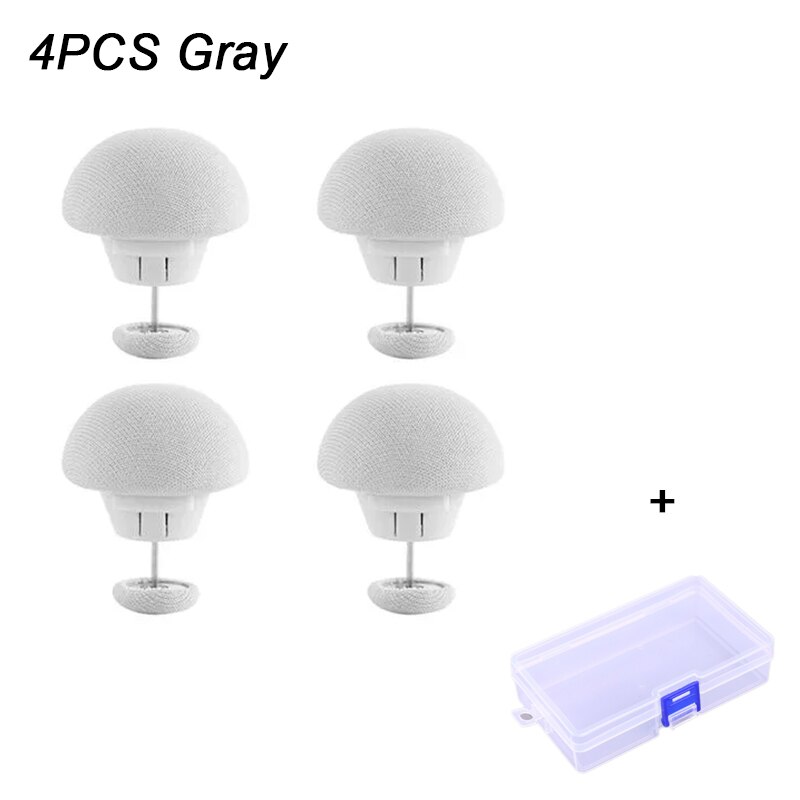 8/4 sztuk prześcieradło chwytaki antypoślizgowe wyposażone kołdra uchwyt arkusza kształt grzyba prześcieradło materac uchwyt do arkuszy domu: 4pcs Gray with box