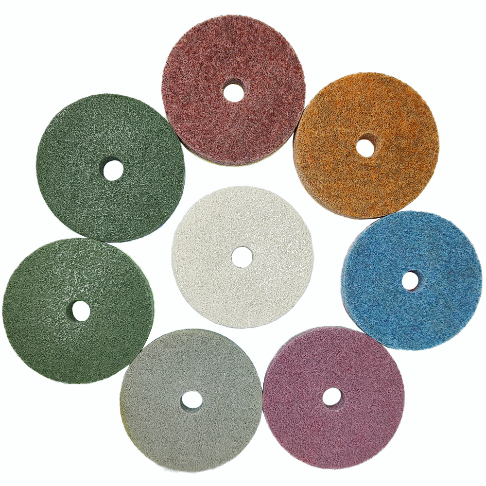 3 “ /4 " /5 “ diamantsvamp för våt användning av betongslipskiva, marmor, granit, konststen, poleringsrengöringsverktyg