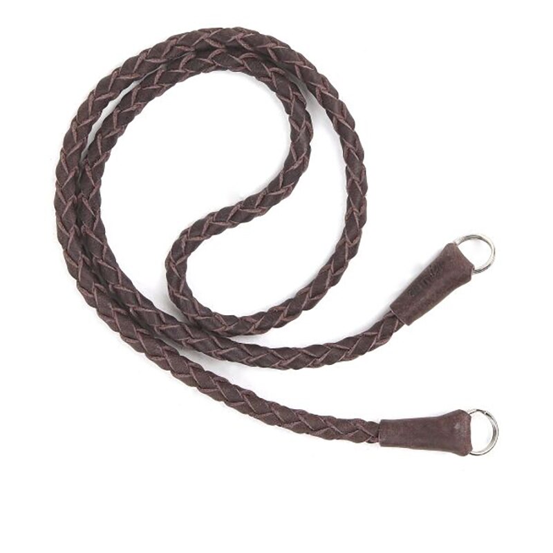 Cam-in  cs205 læder flettede slr kameraremme digital mikro enkelt kamera skulderrem rundt hul grænseflade lanyard: Cam 2655