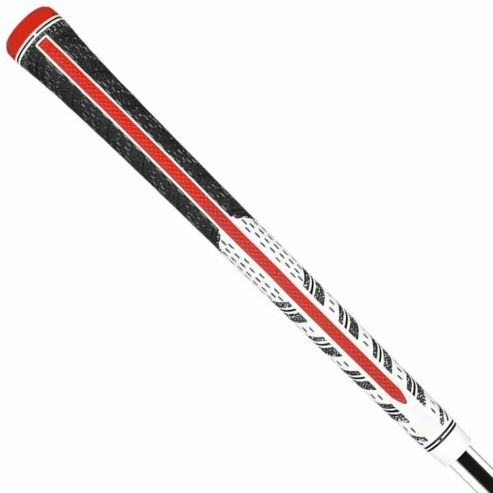 Multi Compound Golf Grips Standard Size All Weather Rubber Golf Club Grips for Clubs Wedges Drivers Irons Hybrids: White M