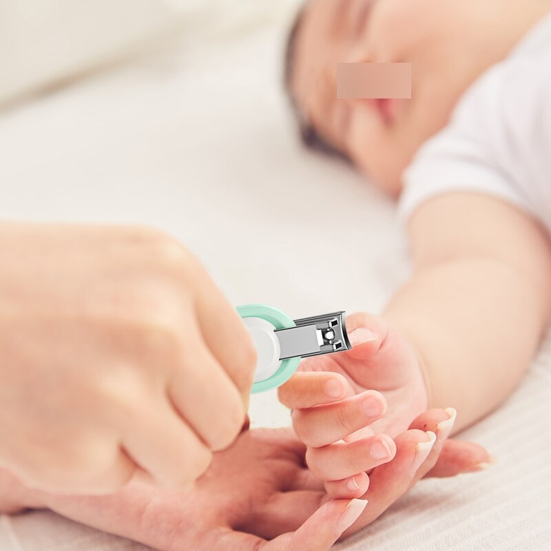 Rikang-tondeuse à ongles pour bébés, ciseaux à ongles pour bébés, ciseaux de soins pratiques pour bébés, coupe-ongles