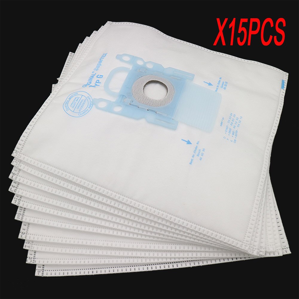 10 Sacchetti Per Aspirapolvere Bosch BSGL32225 GL-30/Dustwave® + Micro Filtro - Made In Germany