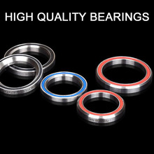 Kuulokkeiden laakeri pyörälle 41/41.8/52mm 1 1/8 cnc ruostumaton teräs mtb maantiepolkupyörä ohjauspylvään laakeri kuuloke pyörän osat