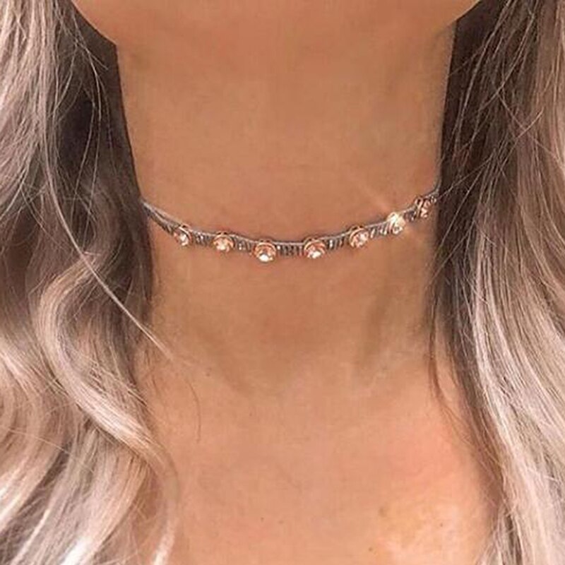 Rttooas MIYUKI Kralen Ketting Vrouwen Handgemaakte Geweven Crystal Choker Zomer Sieraden Vrouwelijke Accessoires Cadeau