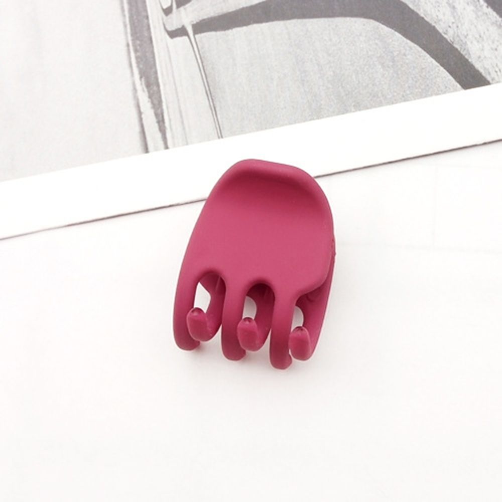 Pinzas de pelo liso coreanas a la , horquillas y pinzas para el pelo acrílicas elegantes glaseado para mujeres y niñas, Accesorios para peinados DIY: B-Black