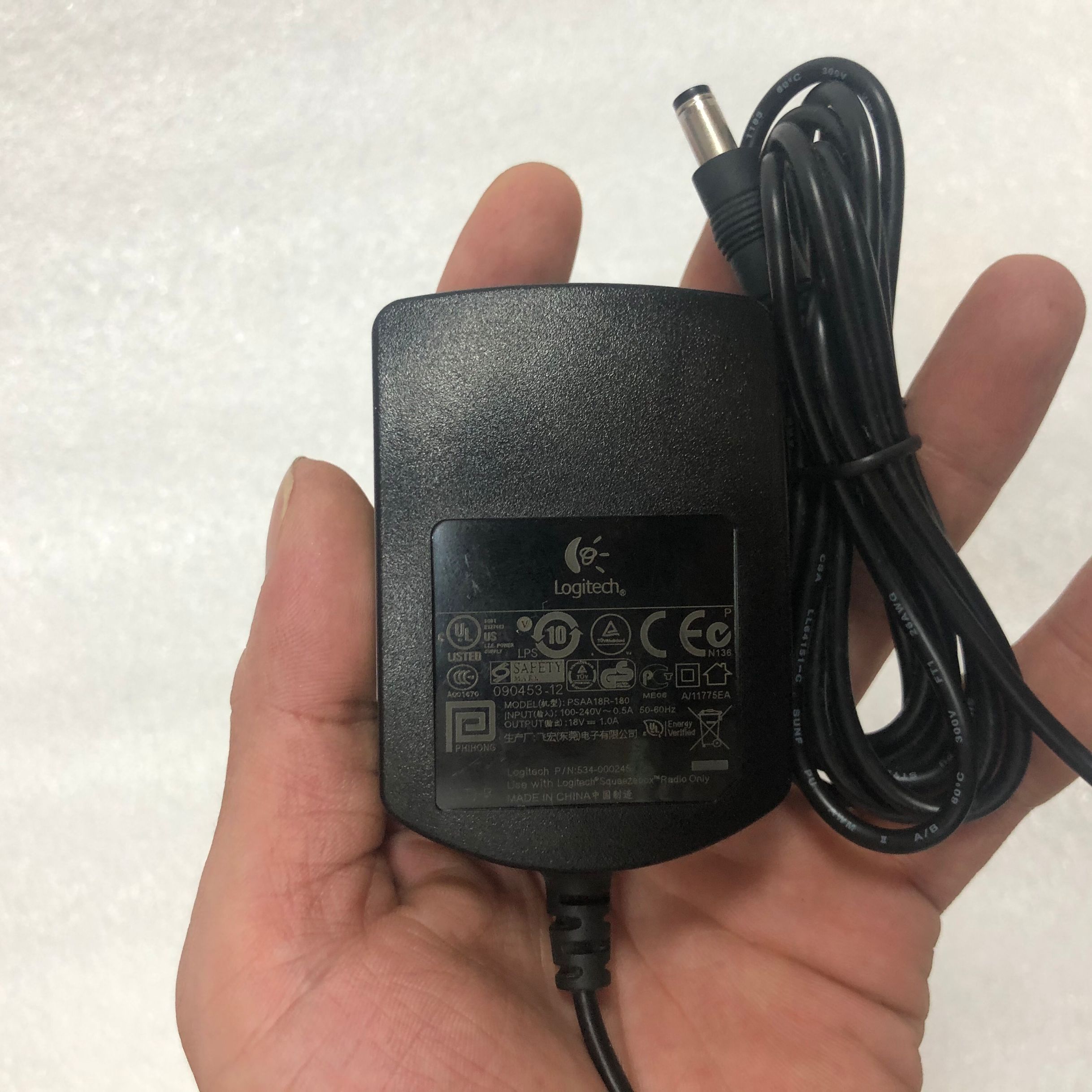 The original 18V 1A adapter 18V 1.0A charger PSAA18R-180