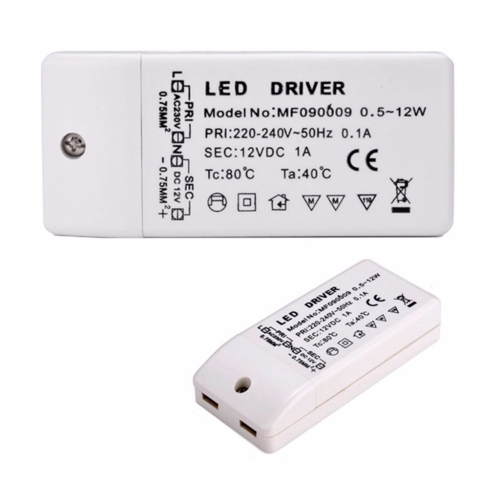 LED Driver Transformer 50w 30w 18w 12w 6w DC 12V Output 0.8A 1A 2A Power Adapter Power Supply For Led Lamp Led Strip Downlight