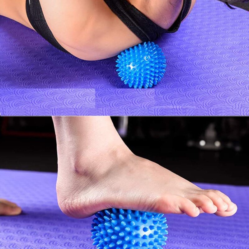 Hedgehog Massage Ball Yoga Fitness Muscle Relaxation Fascia Ball Foot and Body Relieve Stress Peanut Lacrosse Physiotherapy Ball