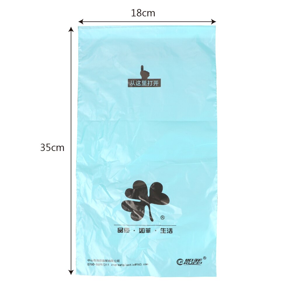 Car Organizer Disposable Auto Seat Back Hanging Trash Bin Self-adhesive Car Garbage Bag 50 pieces/Pack Storage Bag 38*18cm