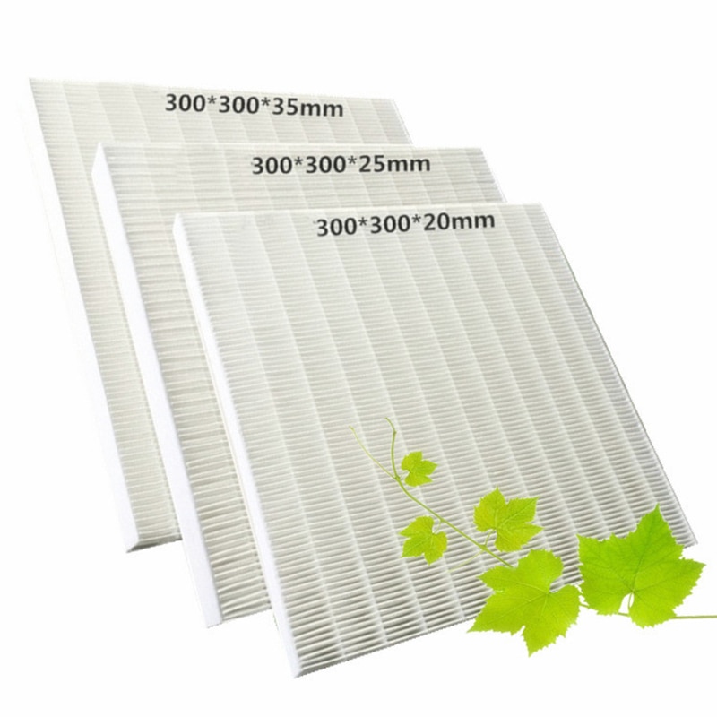 Ilmanpuhdistin todellinen hepa -suodatin diy -suodatin 300*300*20/25/35mm