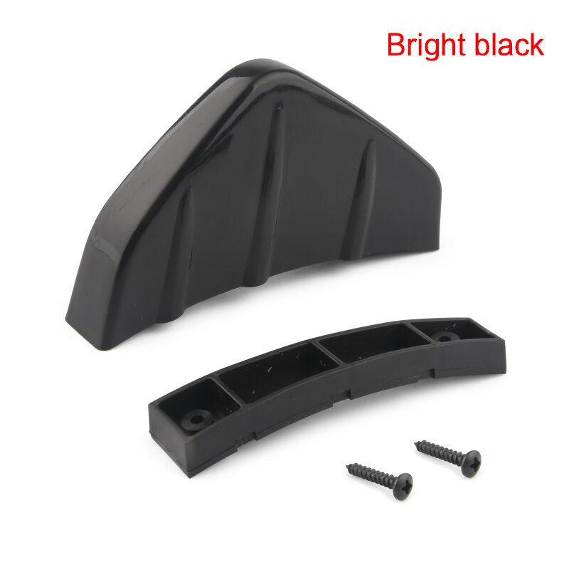 Difusor de parachoques trasero de PVC para coche, Protector de arañazos, moldura, calcomanías, accesorios para automóviles, estilismo universal, 4 Uds.