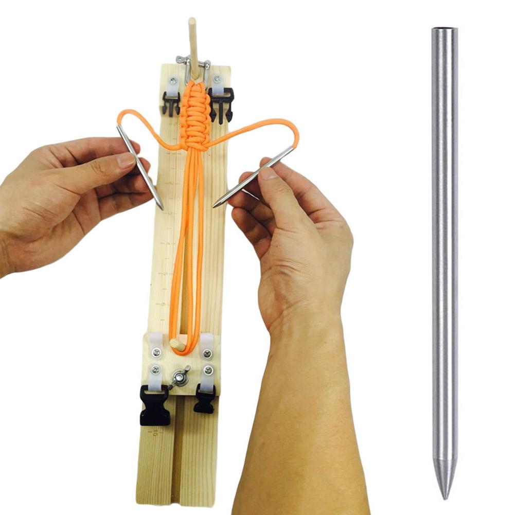 Stainless Steel Paracord Needle Paracord rope Stitching Set FID Lacing Stitching Needles Smoothing Tool for DIY Bracelets