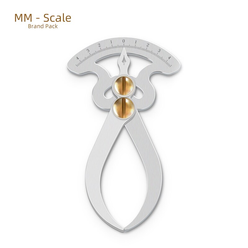 ONKEL.J Cap Gauge Angle Protractor Aluminum Alloy Measuring Ruler Carpenter Measuring Tools: MM - Scale