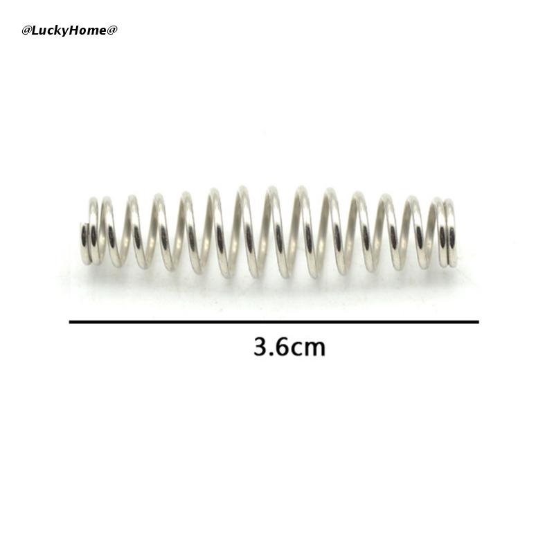 Diameter 5mm ersättningsfjäder för beskärningssax precisionsklippning sax fjäderdel för kraftig bypass beskärare: C