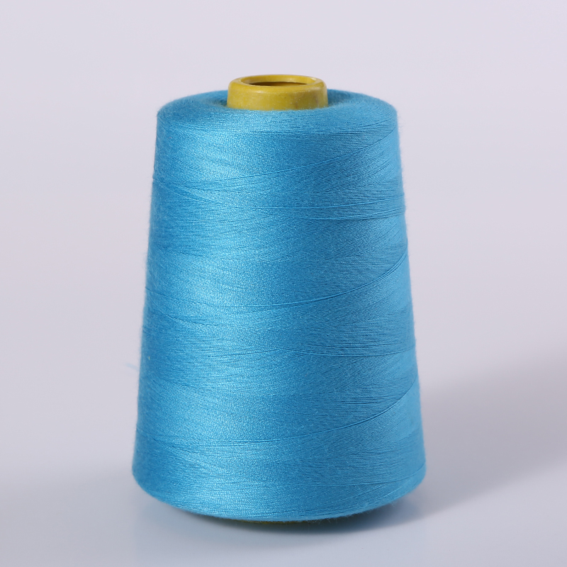 3000 Meter Orange Industrie Overlock-nähmaschine Polyester Thema NäHenne Linie (19/farbe): Himmel Blau