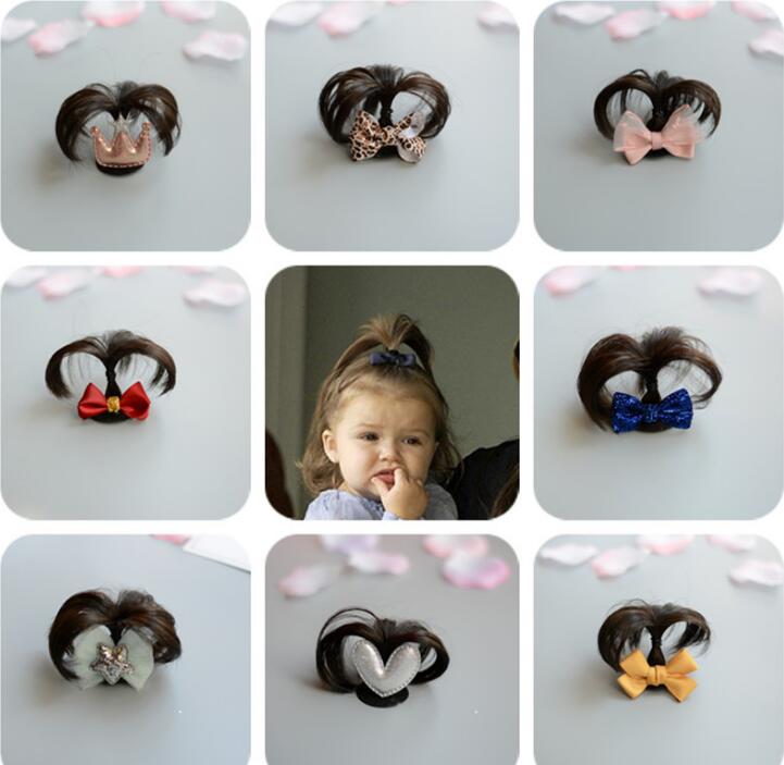 Baby Meisjes Haar Accessoires Kids Pruiken Haar Clip Kroon Pasgeboren Peuter Bows Goedkope Stuff Hoofdbanden Fotografie Haarspeld