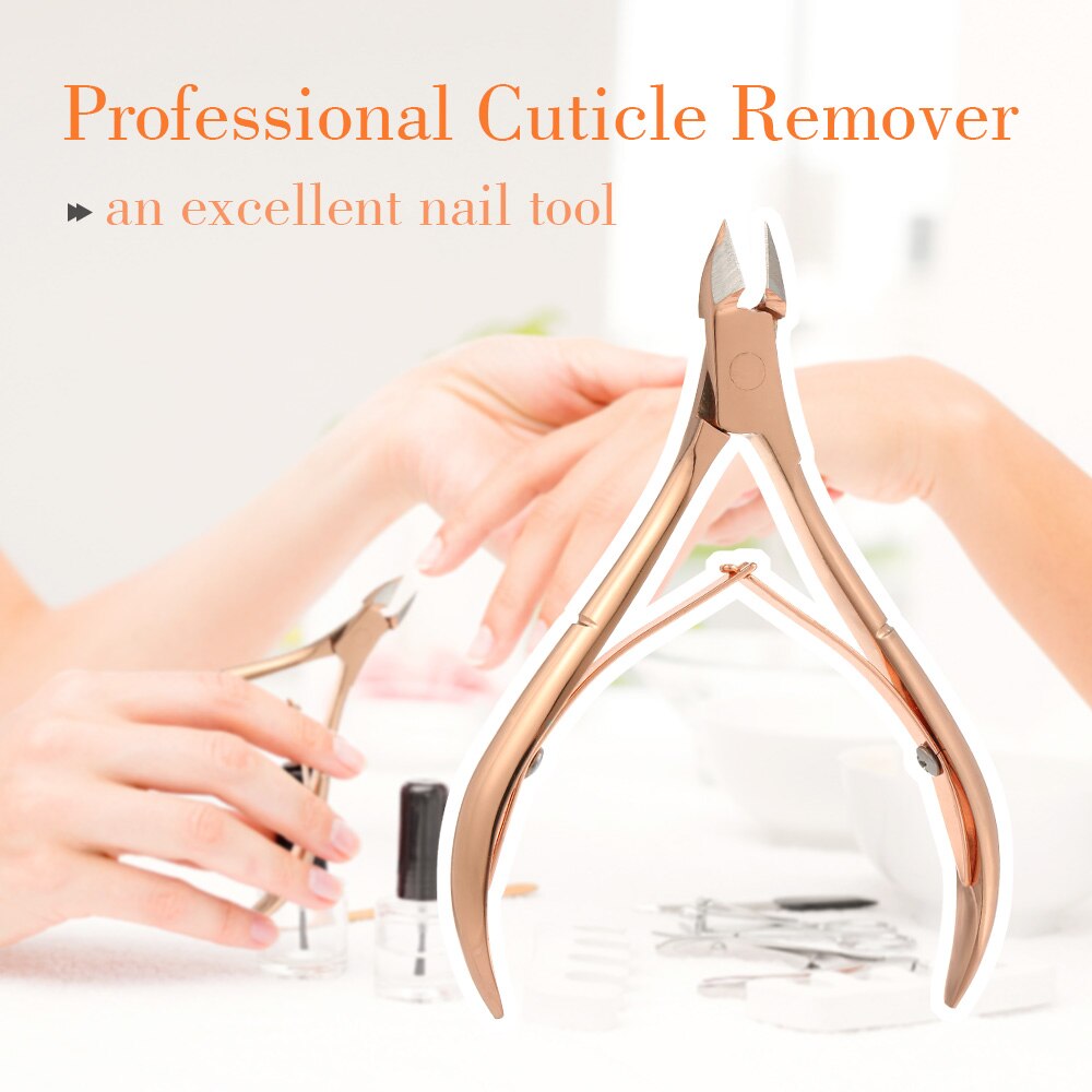 Professionele Cuticle Remover Cutter Nagelknipper Tangen voor Dode Huid Verwijderen Rvs Cuticle Schaar Nail Gereedschap