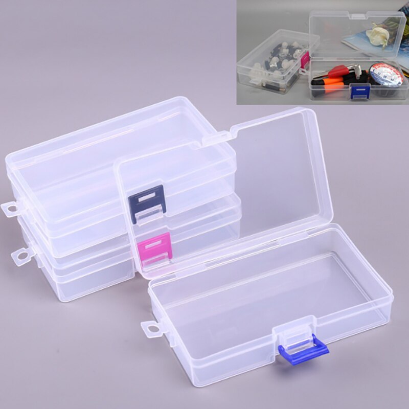 Practical Component Screw Jewelry Storage Box Transparent Toolbox Plastic Container Box for Tools Case Screw Sewing PP Boxes