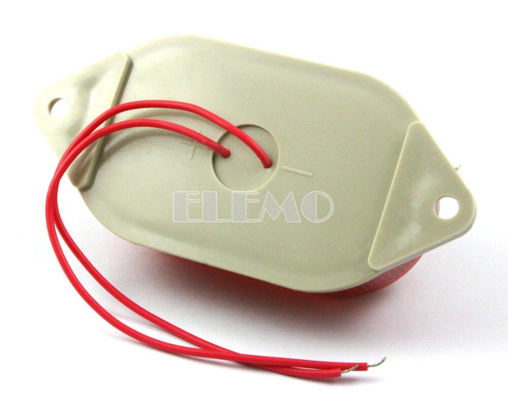 Rode LED Signaal Licht Strobe Industriële Waarschuwing Lamp 220 V AC 3 W