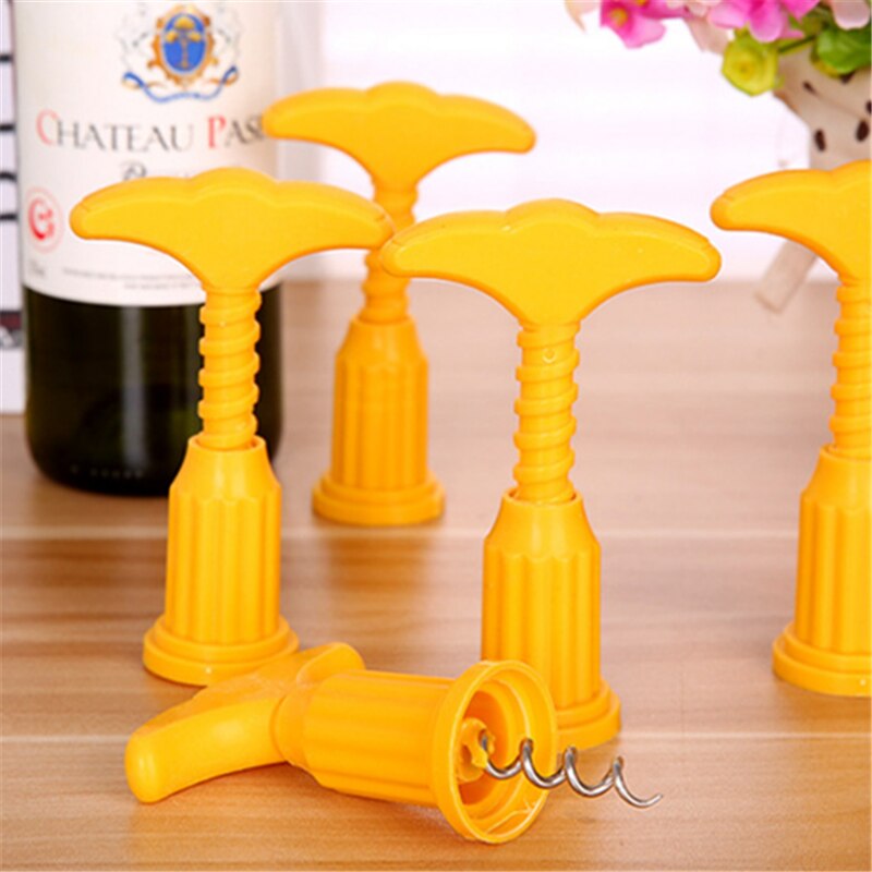 Mini Multifunctional Stainless Steel Wine Bottle Opener Red Corkscrew Wine Opener Bar Kitchen Tools Gadgets Accessories