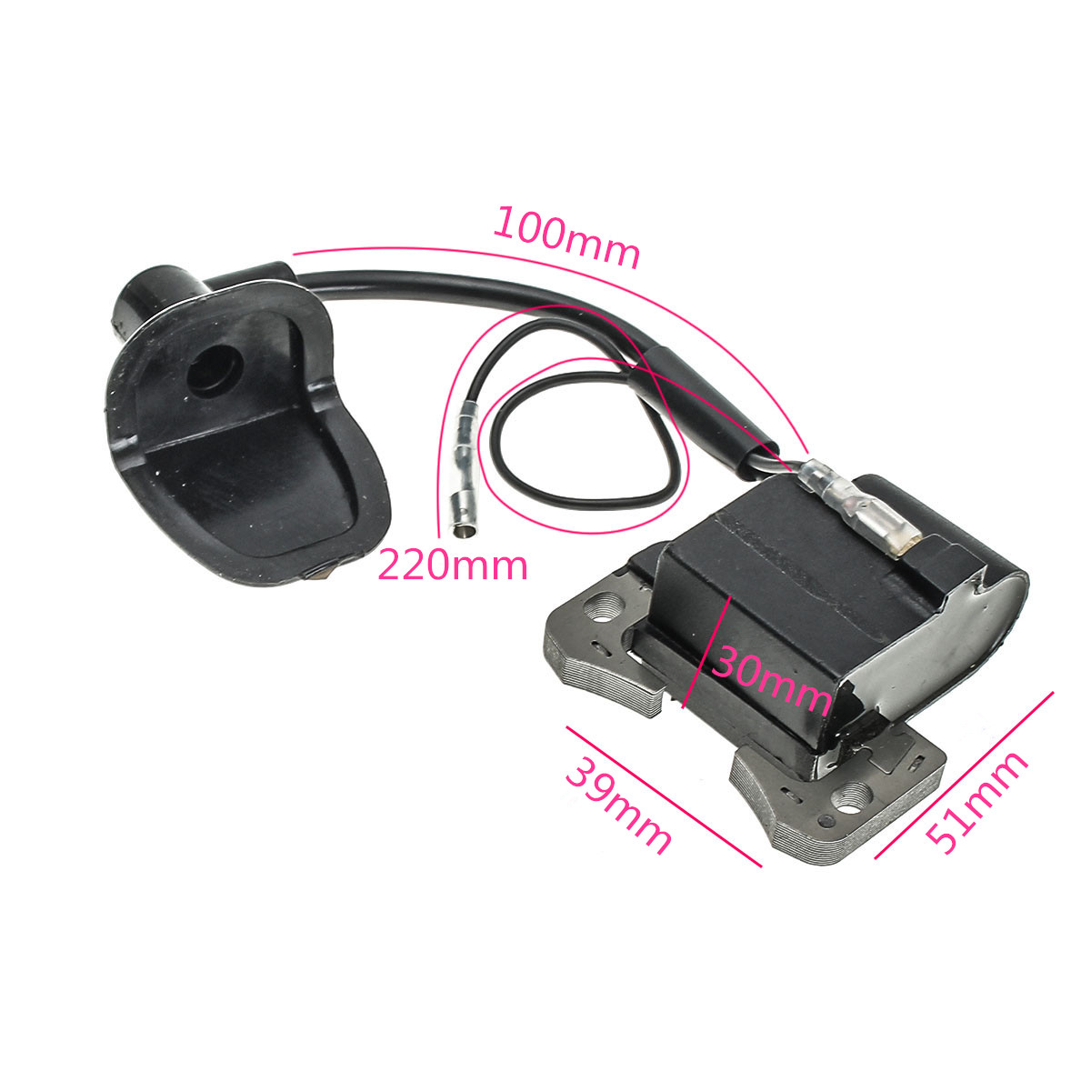 CDI-bobina de encendido para bujía de moto, ATV, Dirt bike, QUAD, 49CC, 47CC