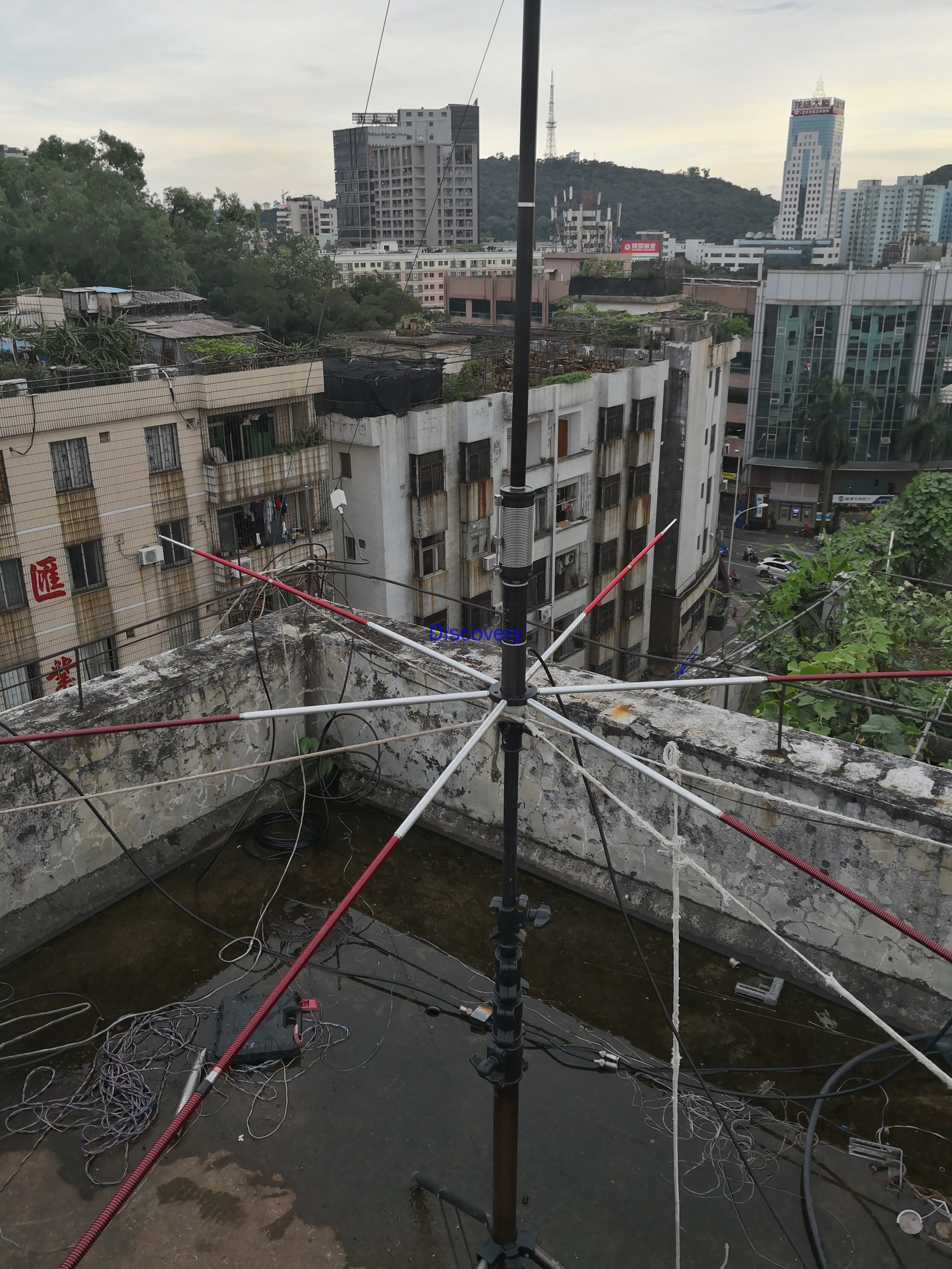 Kortegolf Gp Antenne Grond Rooster Balkon Draagbare PAC12 Tuning Hamf Barron Staande Ondersteboven V Yagi Am