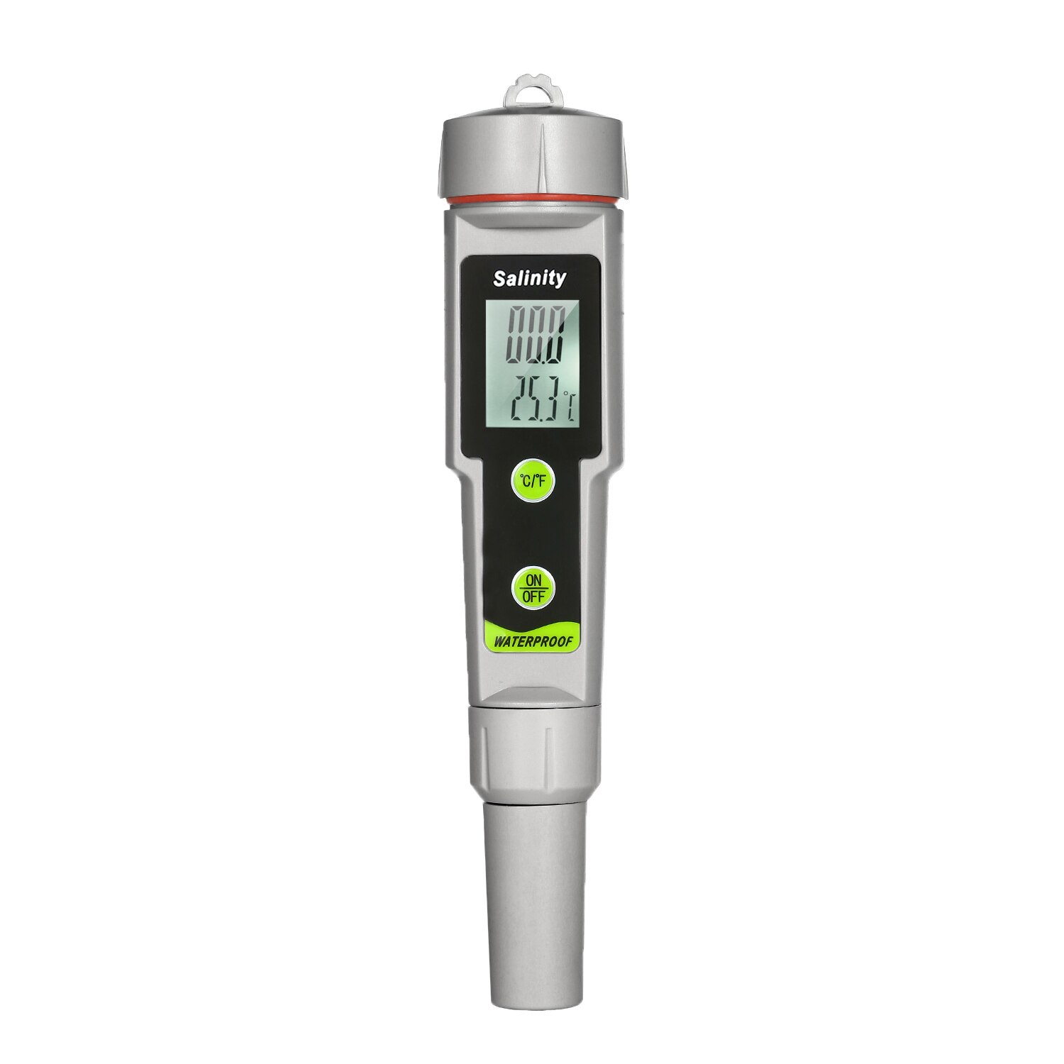 Salinometer Waterdicht Zoutgehalte Test Pen 2-In-1 Zoutgehalte & Temperatuur Meter Draagbare Zoutgehalte Meter Salimeter Pen Meten gaug