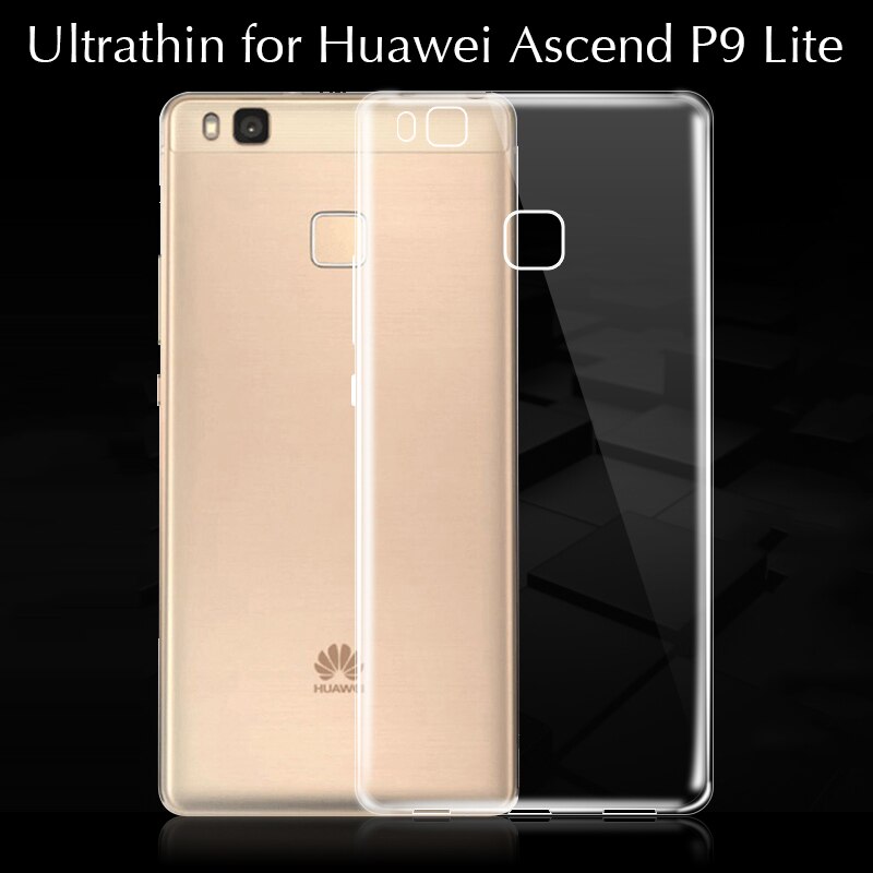 Phone Case for Huawei P9 Lite Case Cover 5.2 Ultrathin Silicone Soft TPU Full Protective Back Cover Funda for Huawei P9Lite