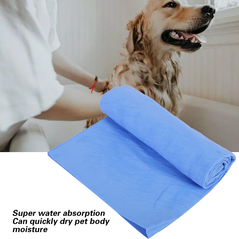 1PC Soft Comfortable Super Water Absorption Pet Towel Quickly Dry Pet Body Moisture Suitable For Cats Dogs