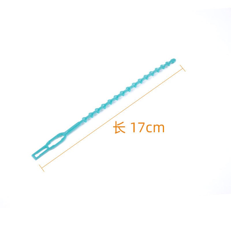 30 / 50 pieces of 13cm / 17cm / 23cm plastic plant cable tie fastener reusable garden tree climbing support plant vine tomato st: 100PCS / 17