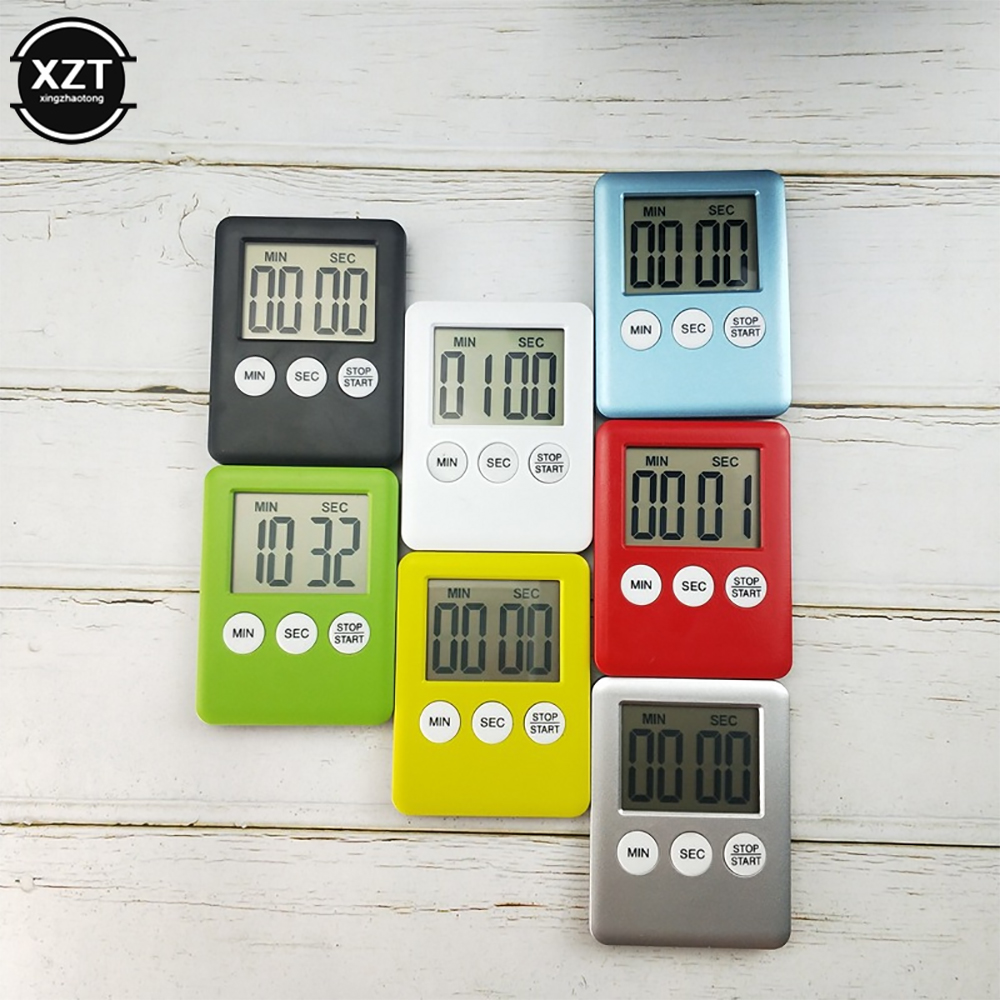 Kooktimer Lcd Digitaal Scherm Klok Keuken Countdown Timer Mechanische Digitale Kookwekker Magnetisch ﻿