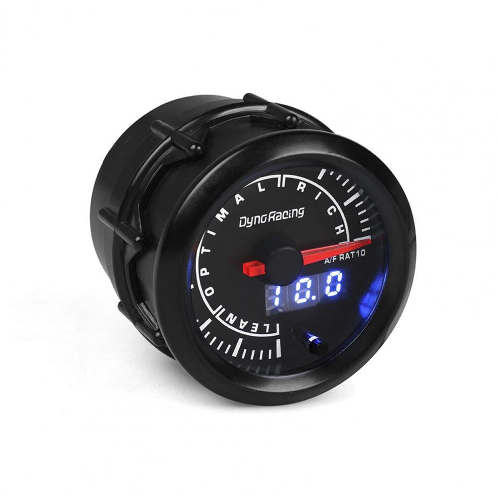 Air Fuel Ratio Gauge Narrowband Round 7 Colors Digital Air/Fuel AFR Meter for Car
