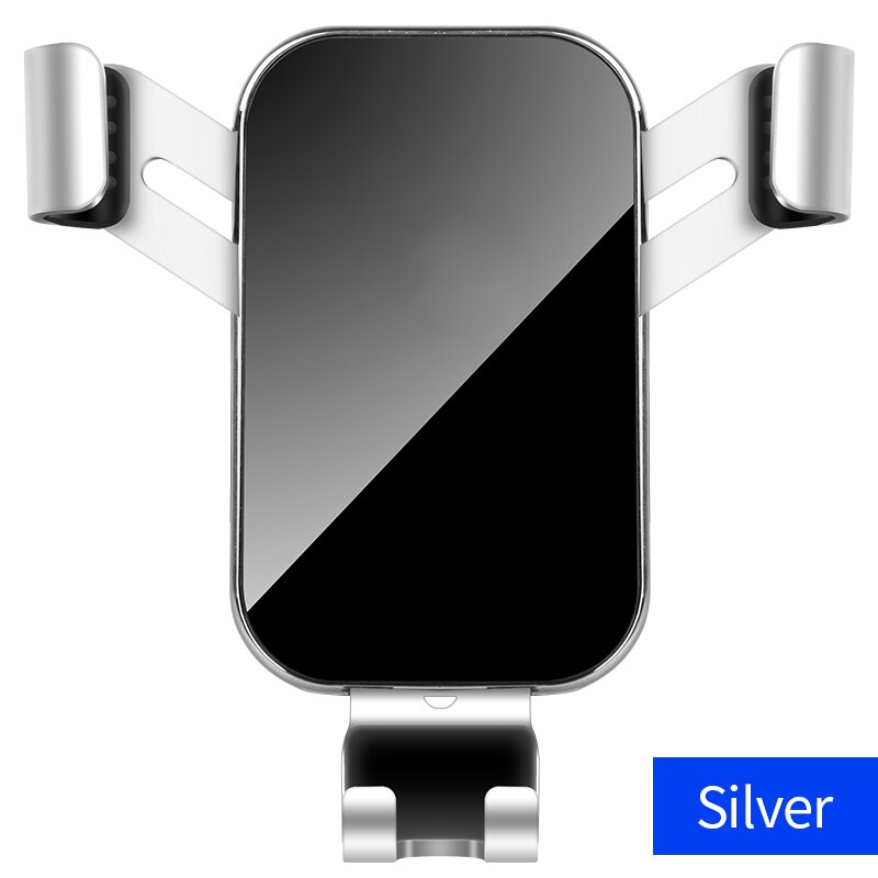Auto Mobiele Telefoon Houder Voor Mercedes Benz W176 X156 W117 Een Klasse Gla Cla Mounts Stand Gps Navigatie Beugel Auto accessoires: Silver