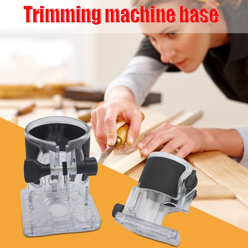 Wooden Router Base Trimming Milling Machine Base Woodworking Cutter Electric Trimming Power Tools Accessories Plunge Router Base